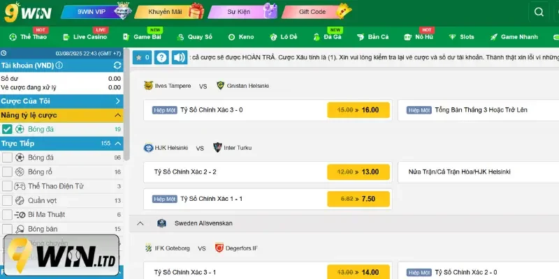 Bí kíp đặt cược bóng đá luôn thắng dành cho tân thủ 9Win